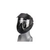 Lancer Tactical Full Face Airsoft Mask with Visor Black
