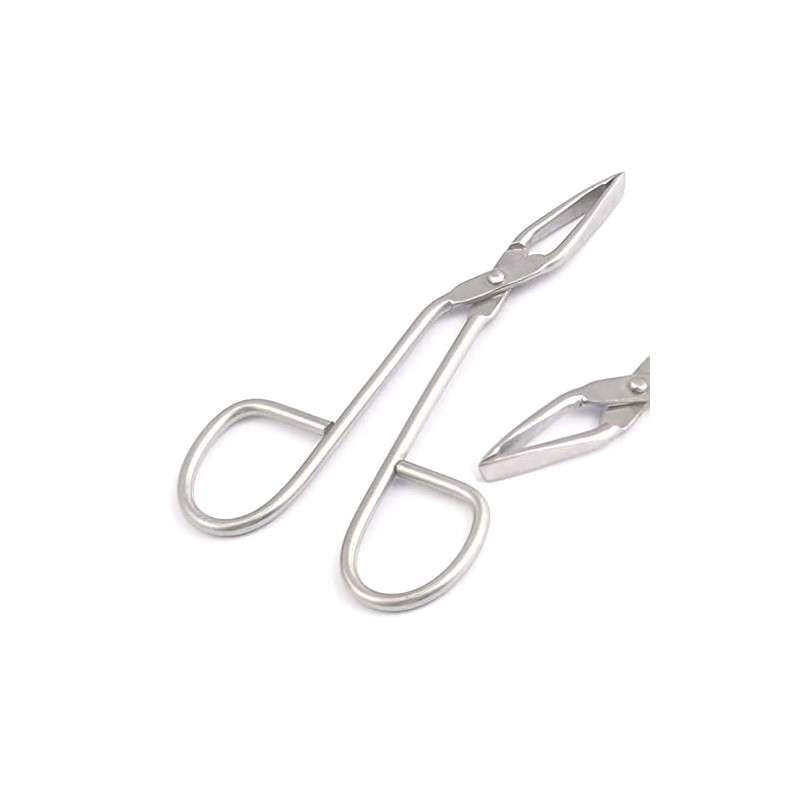 OdontoMed2011 Perfectweeze Slant Tip Tweezer, with Easy Scissor Handle, Eyebrow'