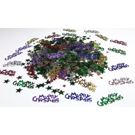"Merry Christmas" Mix Table Confetti Party Decoration