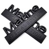 HJKK 2 Pack Marine Special Edition Emblem, 3D Heavy Metal