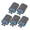 5pcs Gas Level Indicator Portable Magnetic Propane Fuel Level Indicators