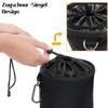 Hanging Clothes Peg Bag, 15 x 20 cm, Black Clothes