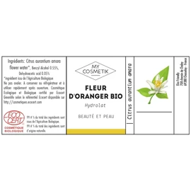 Hydrolat of orange flowers BIO Cosmetics - MyCosmetik 500 ml