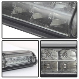 ACANII - LED 3rd Brake Stop High Mount Roof Cargo Light For 1999-2006 Chevy Silverado Sierra 1500 2500HD 3500 - Smoke