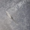 Textured Plain Dark Gray Silver Metallic Wallpaper Faux Fabric Rusted