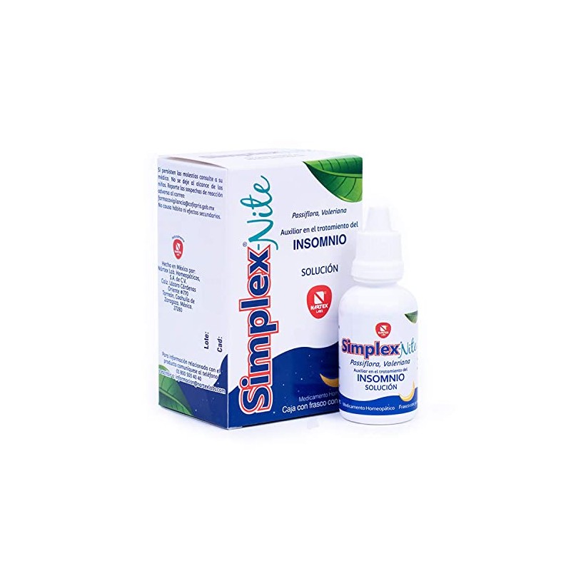 Simplex Nite Solución Natural contra el Insomnio Gotas 30 ml