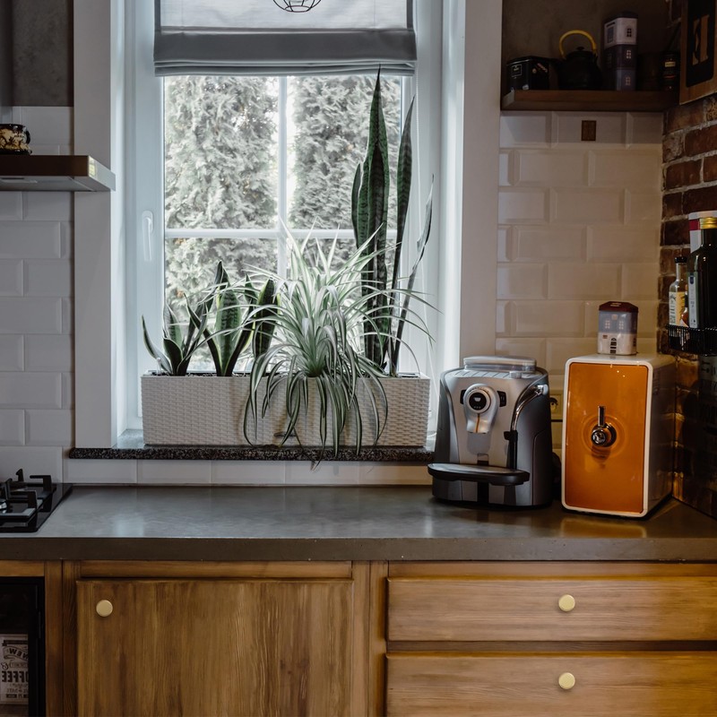 KOPPALIVE 10-Pack Solid Brass Kitchen Cabinet Knobs, Modern Gold Drawer