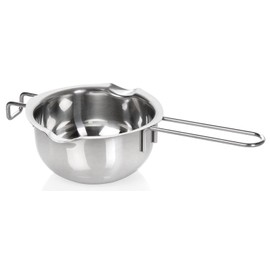 wenco 555029 Premium Water Bath Bowl with Handle, Stainless Steel, 14 cm, Silver
