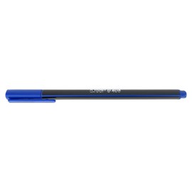 D.RECT D408 Fineliner Pens, Suitable for Everyday Use, Writing and School Supplies, Fine Line Width Approx. 0.4 mm, for School, Office and Home, Pack of 12, Blue