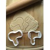 Sweet Prints Inc Set of 2 Hair Dryer Cookie Cutter