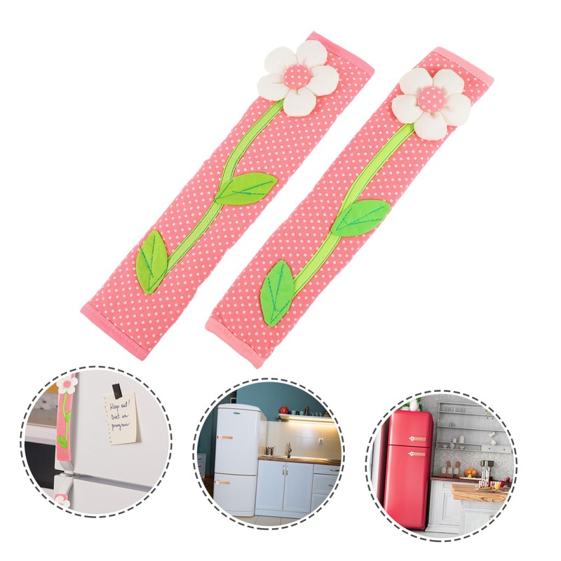 Tofficu Protective Fridge Handle Covers for Kitchen 2pcs Washable Glove