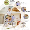 Bixike Girls Bike with Basket for Toddlers and Kids Aged