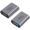 Poyiccot USB to USB A Converter Adapter, USB C (Female)