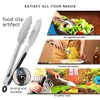 TENTA TENTA KITCHEN 12" Stainless Steel Kitchen Tongs, Locking Metal