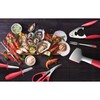 Maine Man Spring-Action Lobster Cracker, Chrome-Plated Zinc Alloy and Silicone