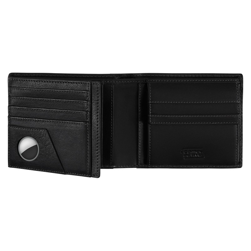 camel active Men's Field Travel Accessory Wallet, black