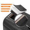 POKSRI Trunk Organizer for suv car storage organizer,Leather Storage Box