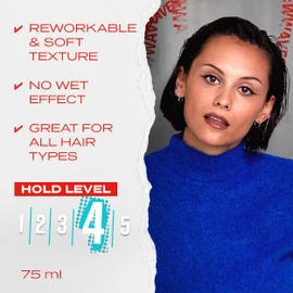 WELLA Shockwaves Hair Clay, Messy Matt, 75ml