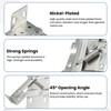 1 Pair Tip Out Tray Hinges, Sink Hinges for Kitchen