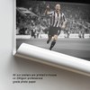 Alan Shearer Signed Photo Newcastle United 0oster Print Autograph Framed