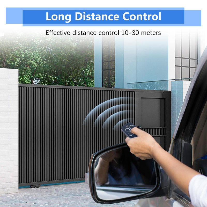 433.92 MHz Remote Control Garage Door, Pack of 3 Remote