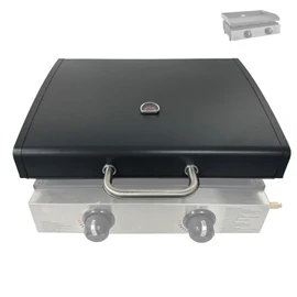 Upgrade Cover Hinged Lid for Blackstone 1666 22 Inch Omnivore Griddle (2024 Model), Griddle Hard Cover Flat Top Lid for Blackstone 22" Griddle Lid 1666 2203 Blackstone Tabletop Griddle Hood