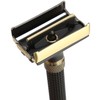 Double Edge Safety Trimmer Reusable Slip Resistant Metal Men Safety