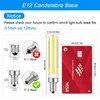 Megereet Updated Dimmable E12 LED Bulbs 100W 120W Incandescent Bulb