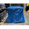 Cost Wise 3m x 3m blue waterproof tarpaulin/builders tarp/garden dry