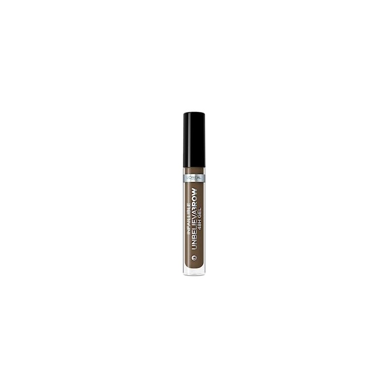 L'Oreal Paris UnbelievaBrow Long-Lasting Eyebrow Gel, Smudge-Proof, Transfer-Proof, Waterproof, 5.0