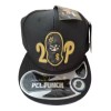 Innovaciones Gorra Plana Peso Pluma Doble P Negra