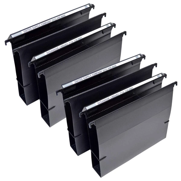 Ultimate Office MagniFile Extra-Capacity Hanging File Folders, 2" Box-Bottom, Letter