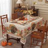 Larponder - Mantel de otoño de 60 x 102 pulgadas,