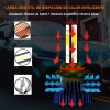 SHENKENUO Combo 9005 9006 H11 LED Headlight Kit Bulbs 6000K