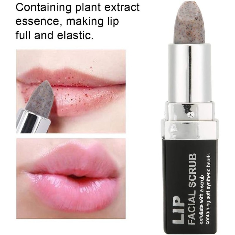 Exfoliante de Labios, Exfoliante de Labios, Lápiz Labial Nutritivo Exfoliante