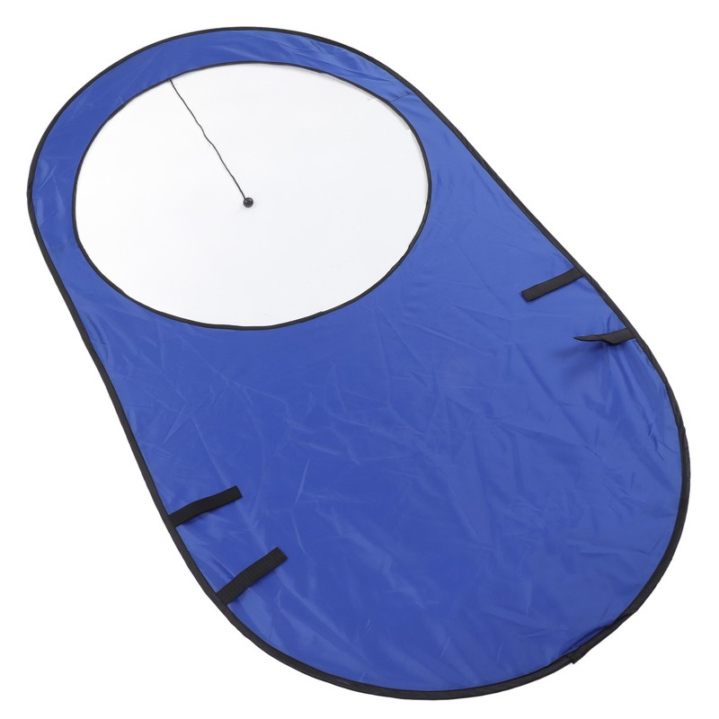 POWERTI Tennis Window Target Blue Portable Nylon Tennis Training Equipment