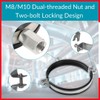 TURvent 5 inch Pipe Hanger - Galvanized Steel Mounting Bracket