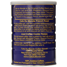 Cafe Du Monde Coffee, French Roast, 13 Ounce (Pack of 3)