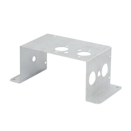 External Diesel Heater Mounting Bracket Parking Heater Base Floor Bracket Pre-drilled U-Bow Fixed Steel Plate Fittings (PB)