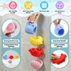 11 Pezzi Giocattoli da Bagno Bambini,Giocattoli da Bagno Galleggianti a