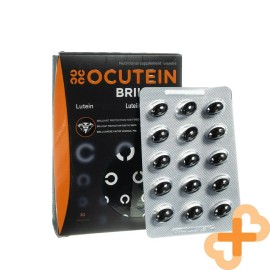 OCUTEIN BRILLANT Luteína 25mg 30 Cápsulas Salud Ocular Suplemento Apoyo a la Visión