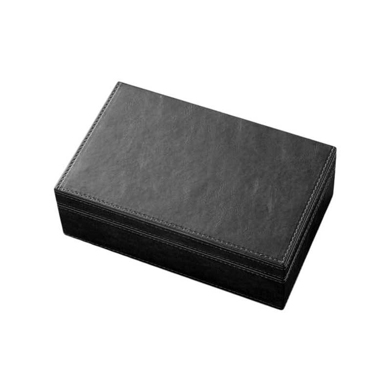 Shkalacar Car Key Faraday Box, Leather RFID Key Box with