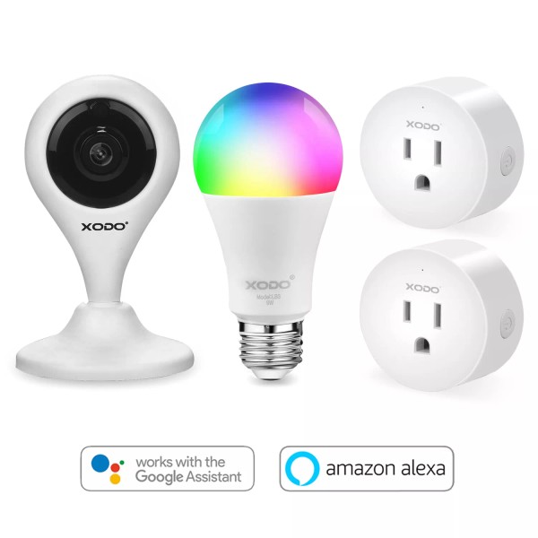 XODO PK3 Smart Home WiFi 1080p HD Security Camera, RGB