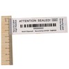 100PCS Chtep Tamper Tamper Evident Stickers, 100% High Residue Tamper,Evident