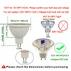 CIKAMIO mr16 led Bulb dimmable 120v 110V 5W 2700K Warm