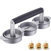Westmark Mini hamburger maker, shapes 3 mini patties (diameter: approx.