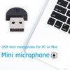 USB Microphone, Ultra Compact Design, USB Direct Insert, PC Microphone,