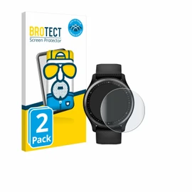 BROTECT Full Cover Protective Film Matt for Garmin Vivomove Sport (Pack of 2) - Full Screen Screen Protector Film, 3D Curved, Anti-Reflection