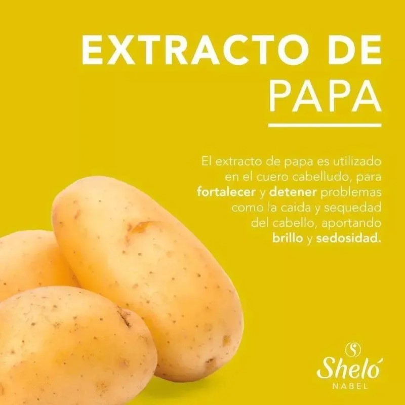 3 Pzs Gel De Papa Shelo Nabel 250ml Extra Fijacion