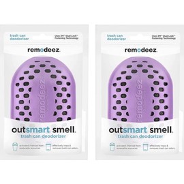remodeez Trash Can Deodorizer and Odor Eliminator, Activated Charcoal Bags, Charcoal Air Purifiers, Odor & Moisture Absorber (2pack)